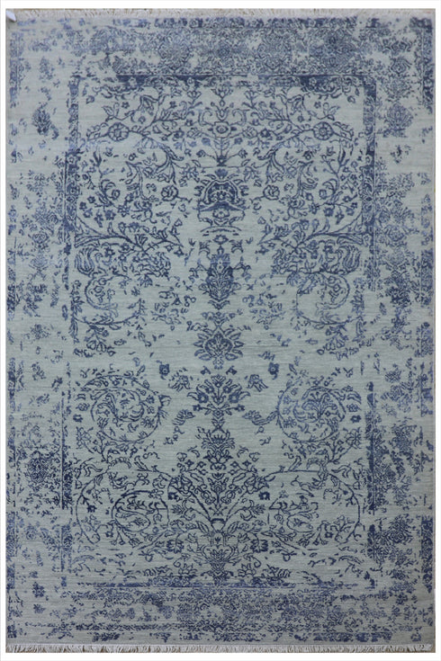 Frazzle Round Silver Grey